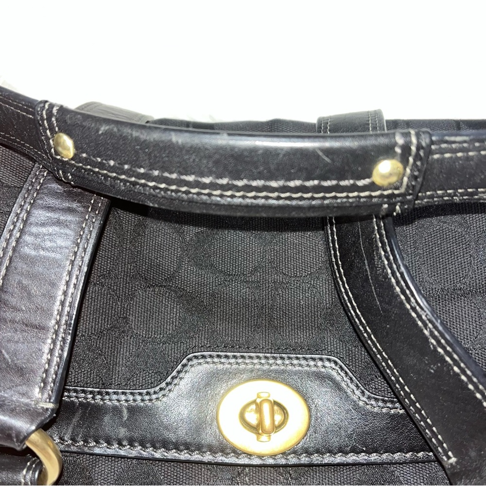 Coach Vintage Satchel With Gold Hardware - Picture 3 of 10
